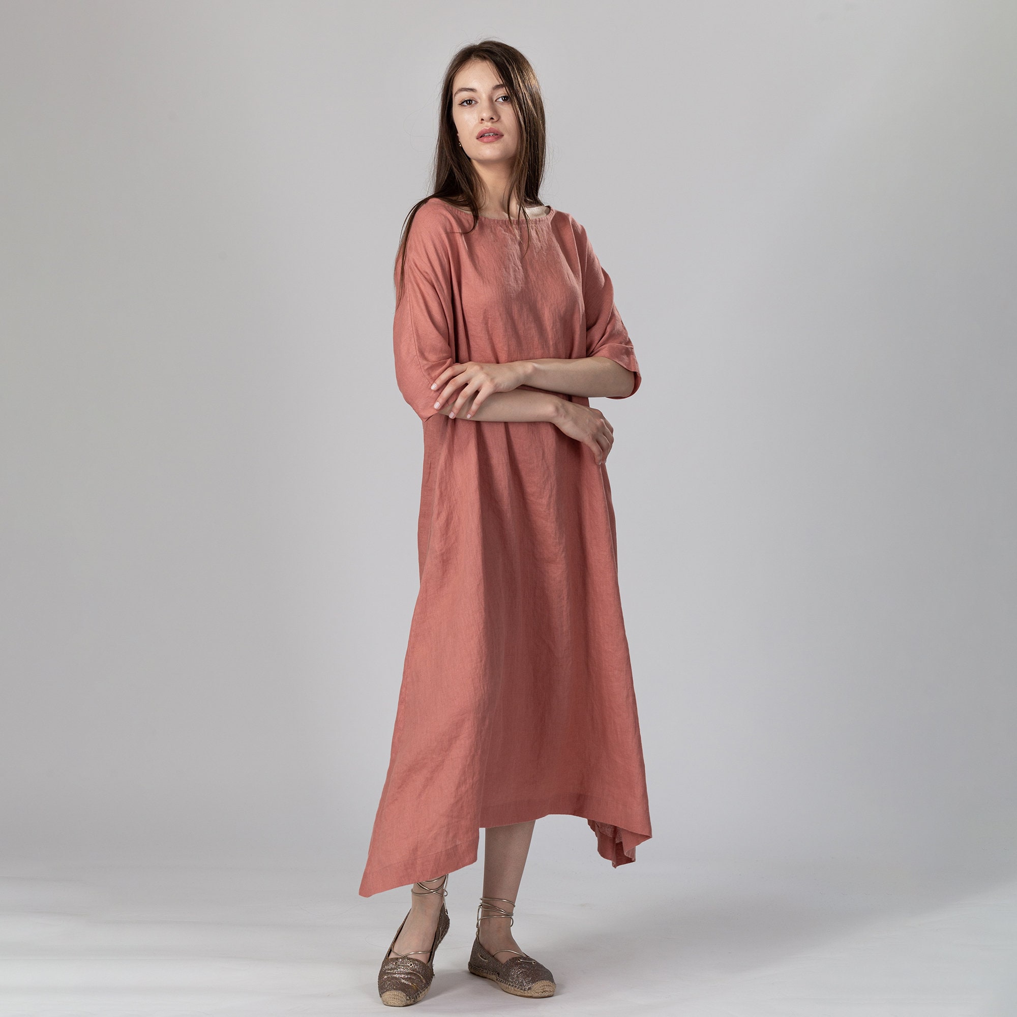 Ready Ship Size Xs Grayish Mint Flow Loose